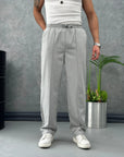 Çizgi Dikişli Baggy Kalıp Jogger Pantolon