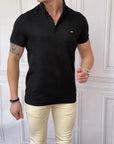Slim Fit Yüksek Kalite Polo Yaka Tshırt