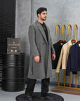 %60 Yün Oversize Torba Cep Yüksek Kalite Oversize Kaban
