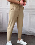 Asimetrik Paça Jogger Pantolon