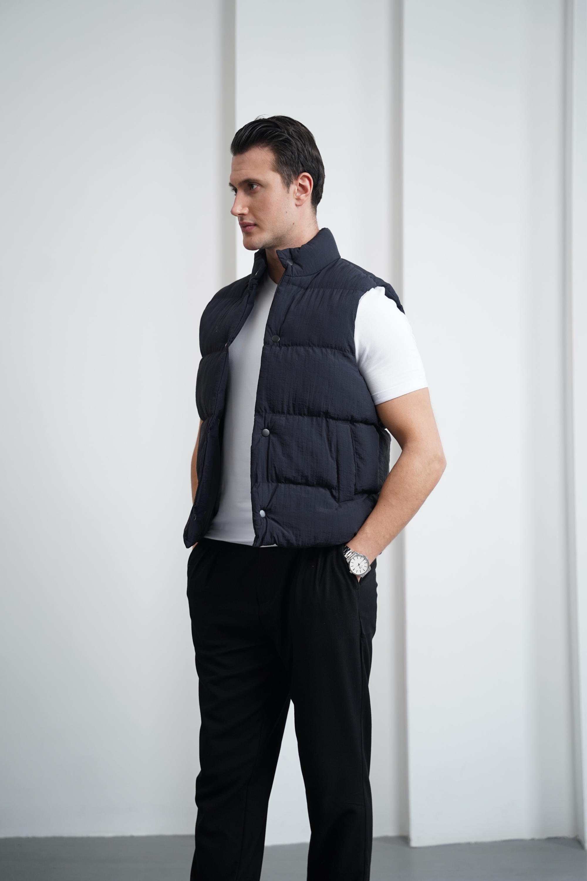 Boncuk Elyaf Şişme Yelek