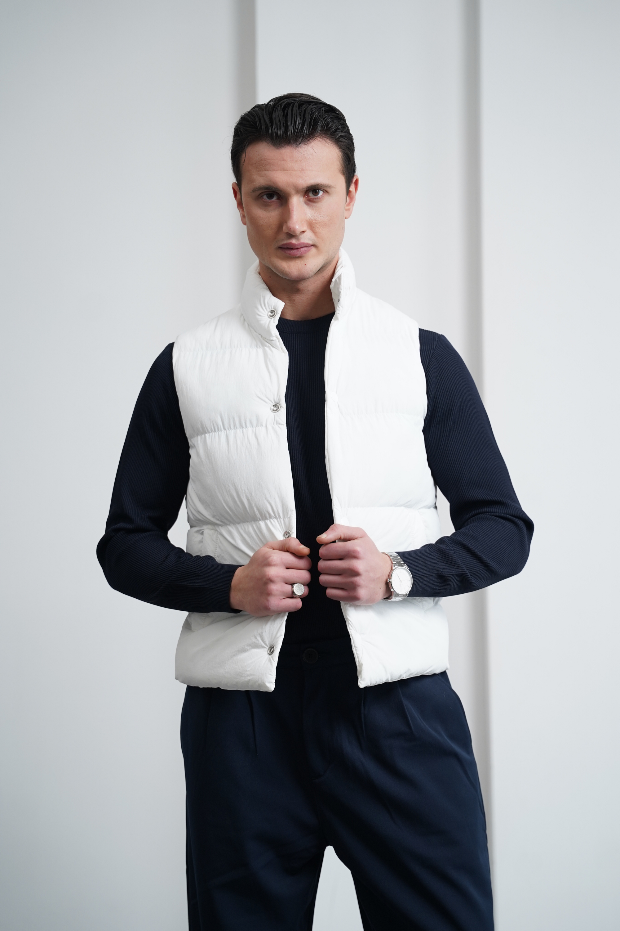 Boncuk Elyaf Şişme Yelek