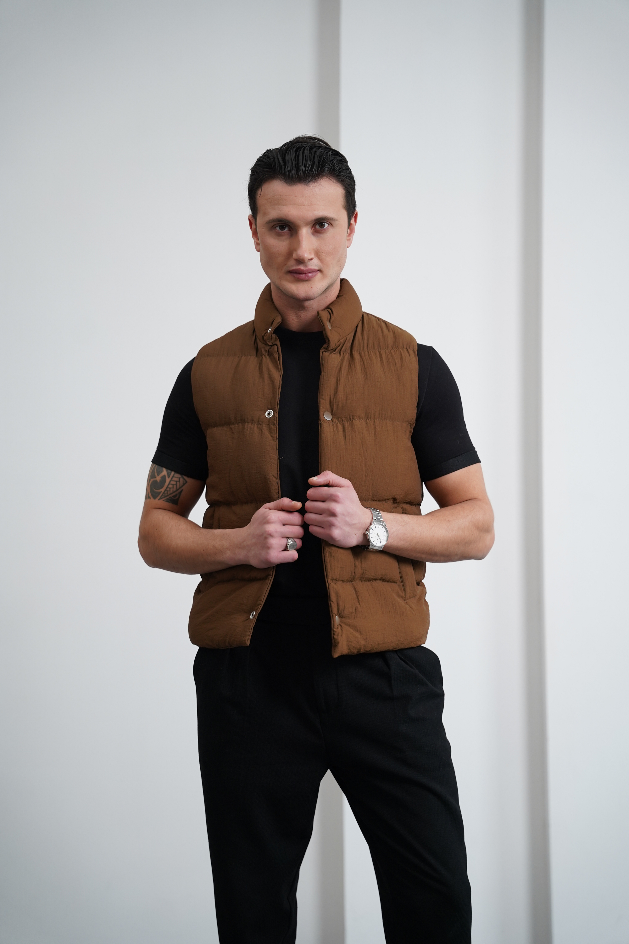 Boncuk Elyaf Şişme Yelek