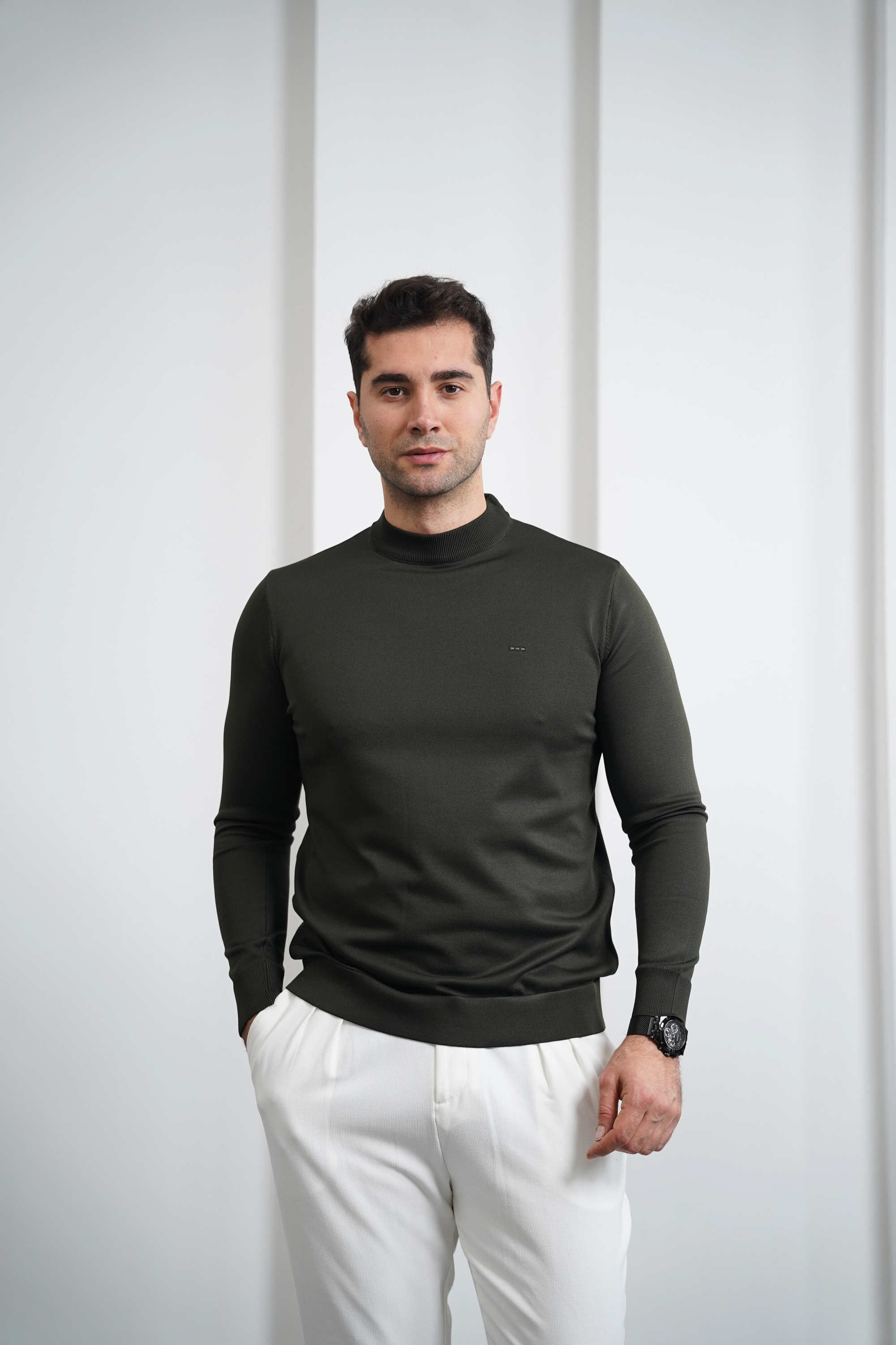 Çeyrek Balıkçı Pamuk Likra Triko