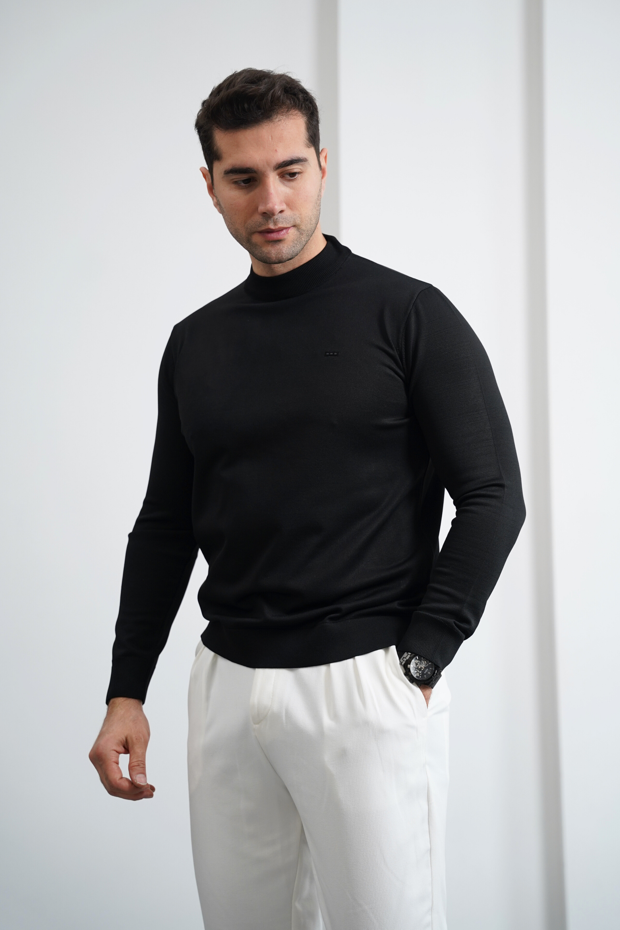 Çeyrek Balıkçı Pamuk Likra Triko