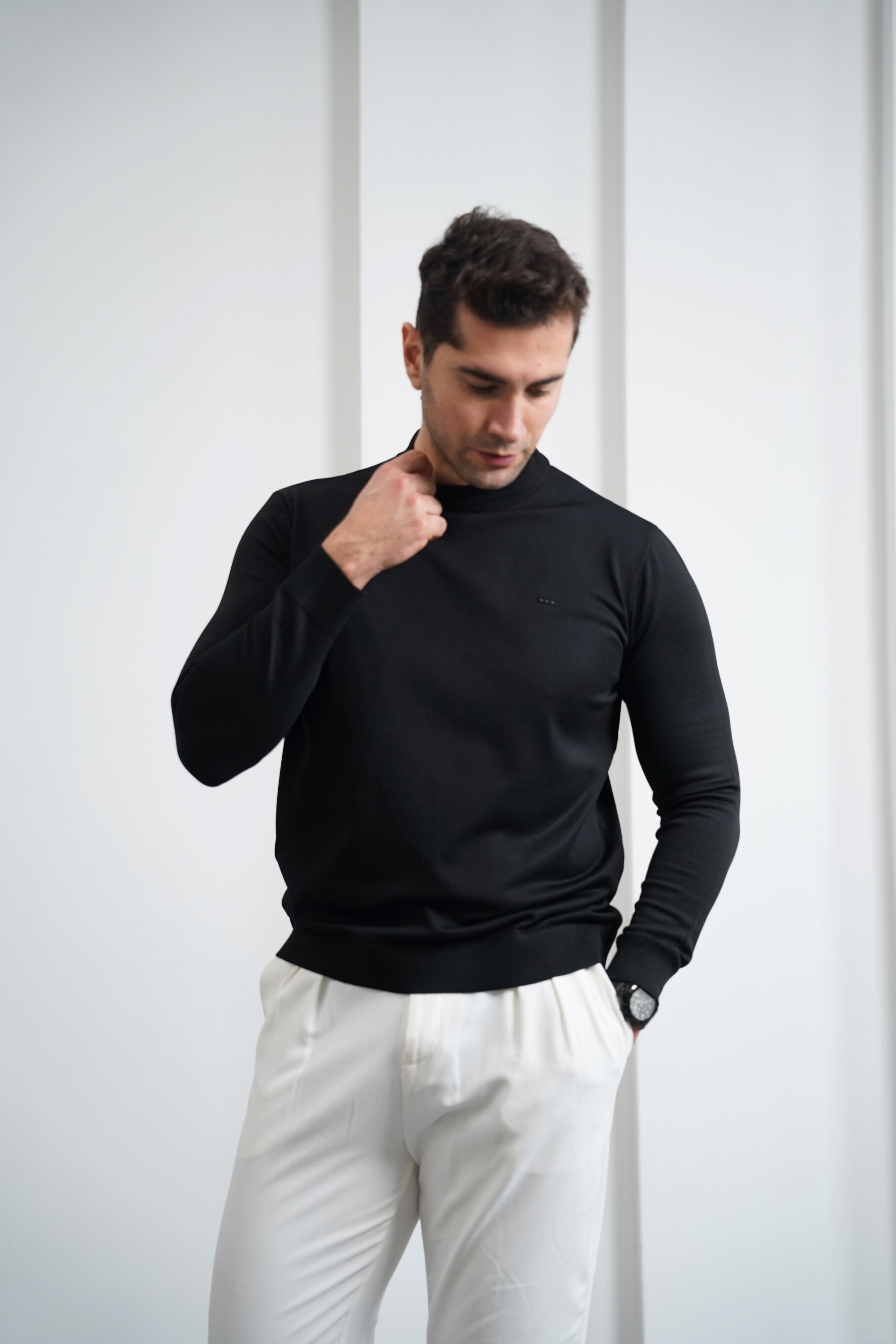 Çeyrek Balıkçı Pamuk Likra Triko