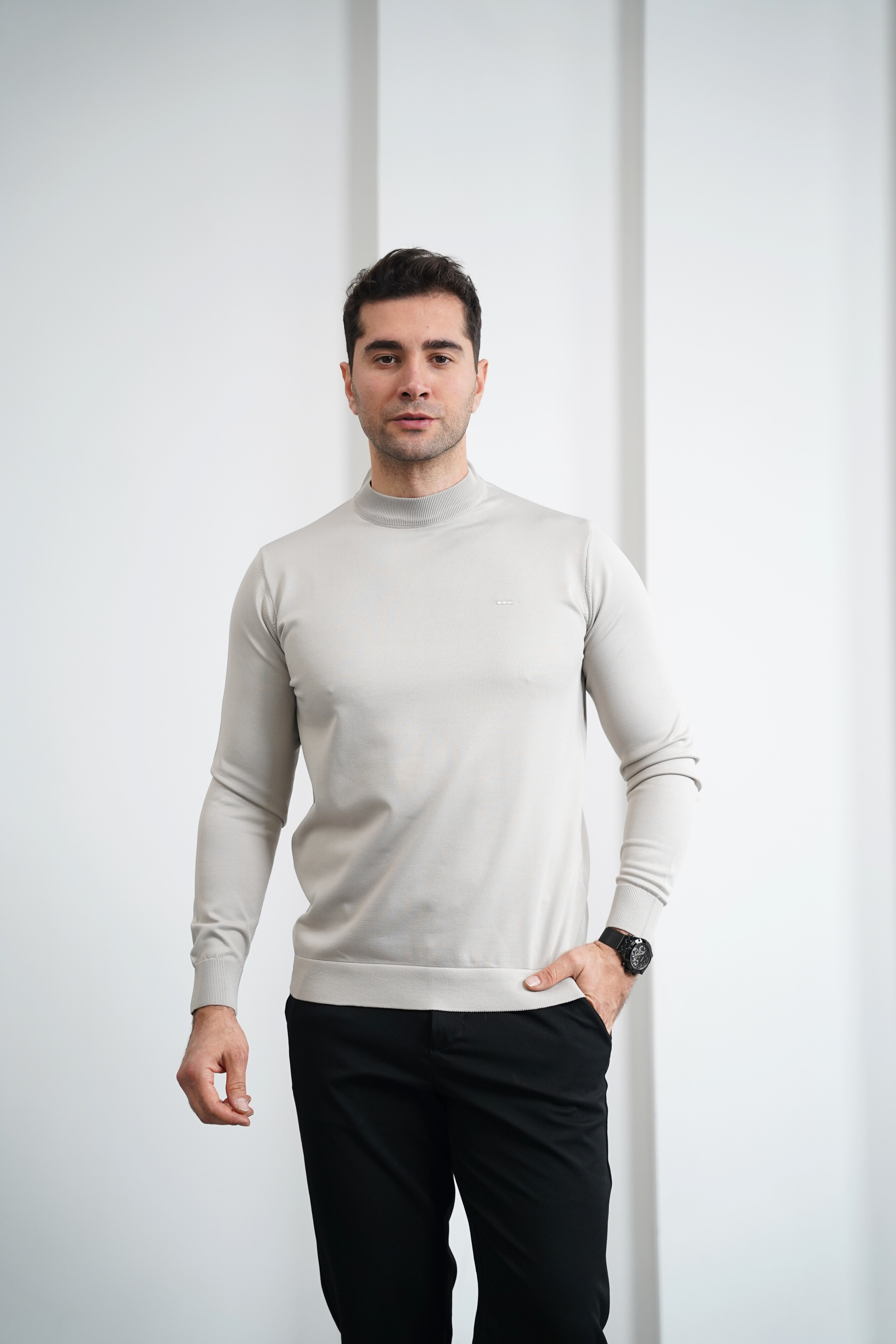 Çeyrek Balıkçı Pamuk Likra Triko