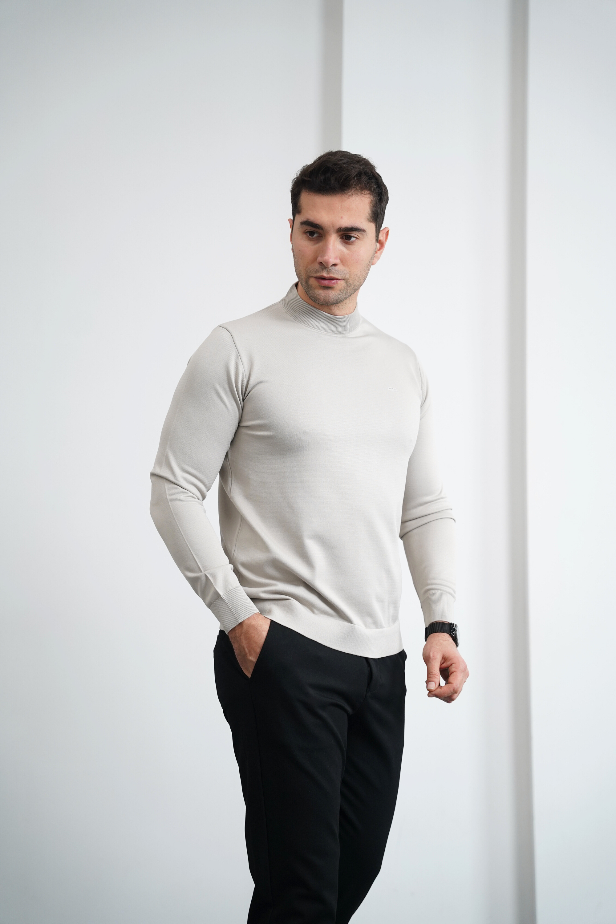 Çeyrek Balıkçı Pamuk Likra Triko