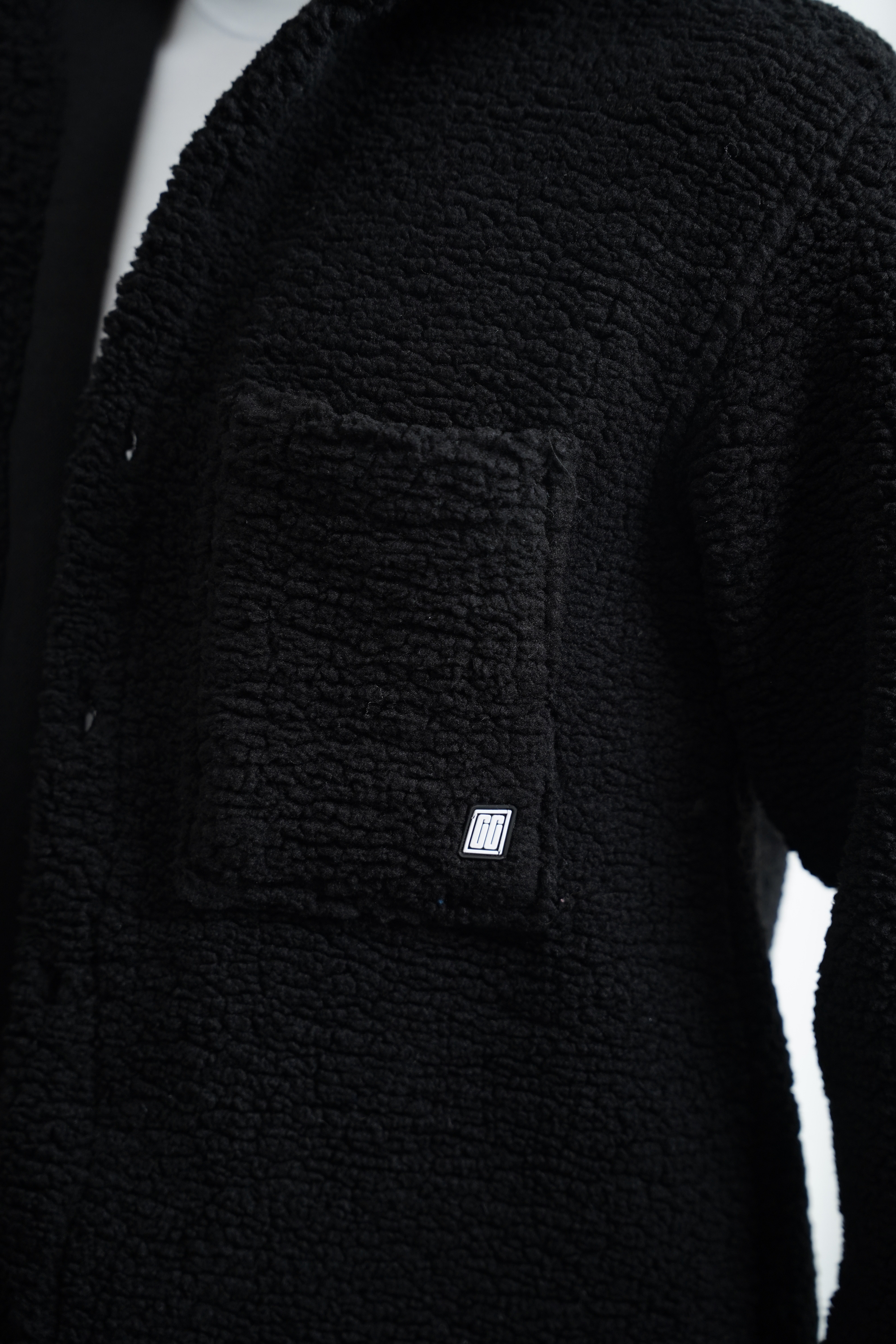 Oversize Peluş Mont