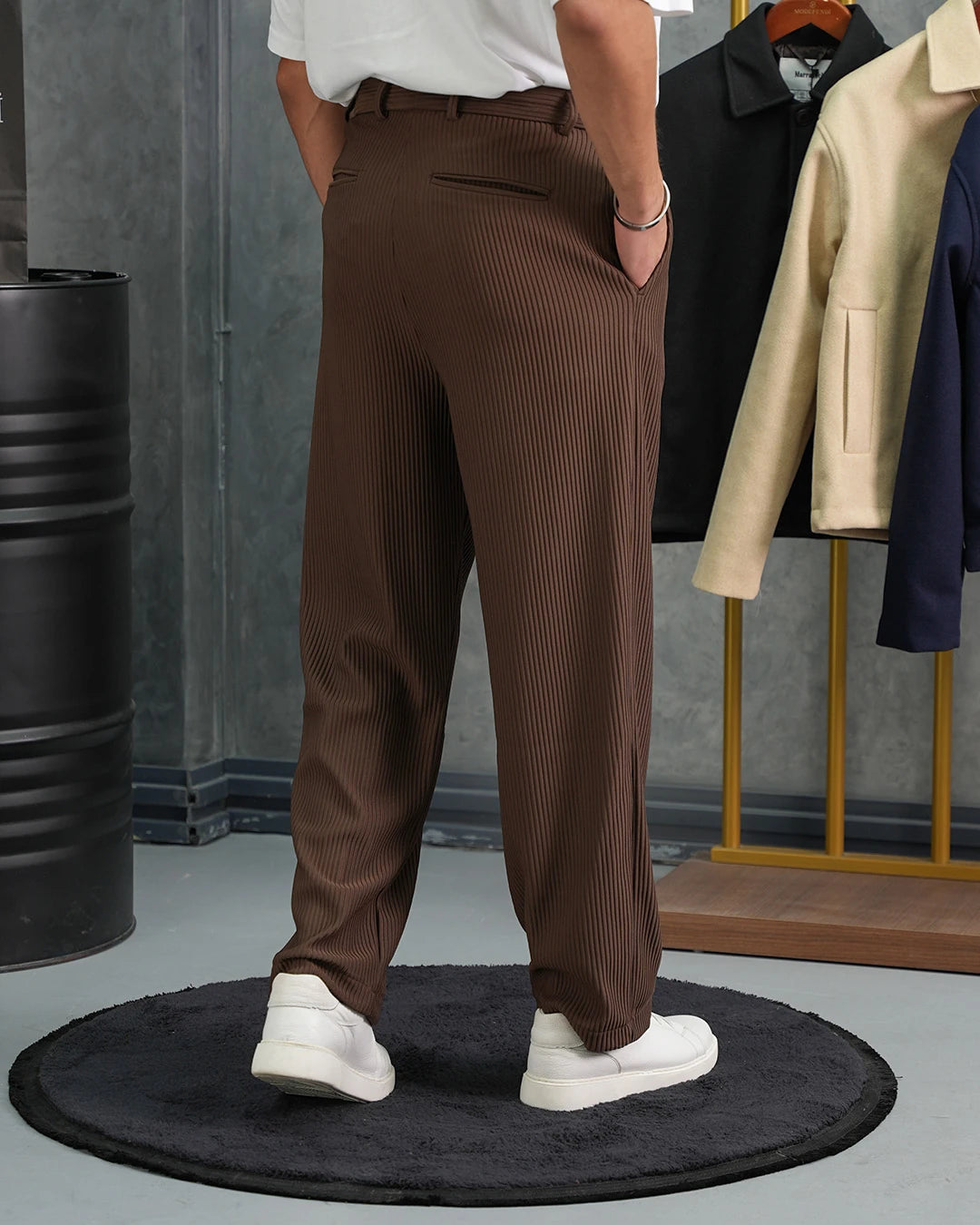 Fitil Desen Baggy Pantolon