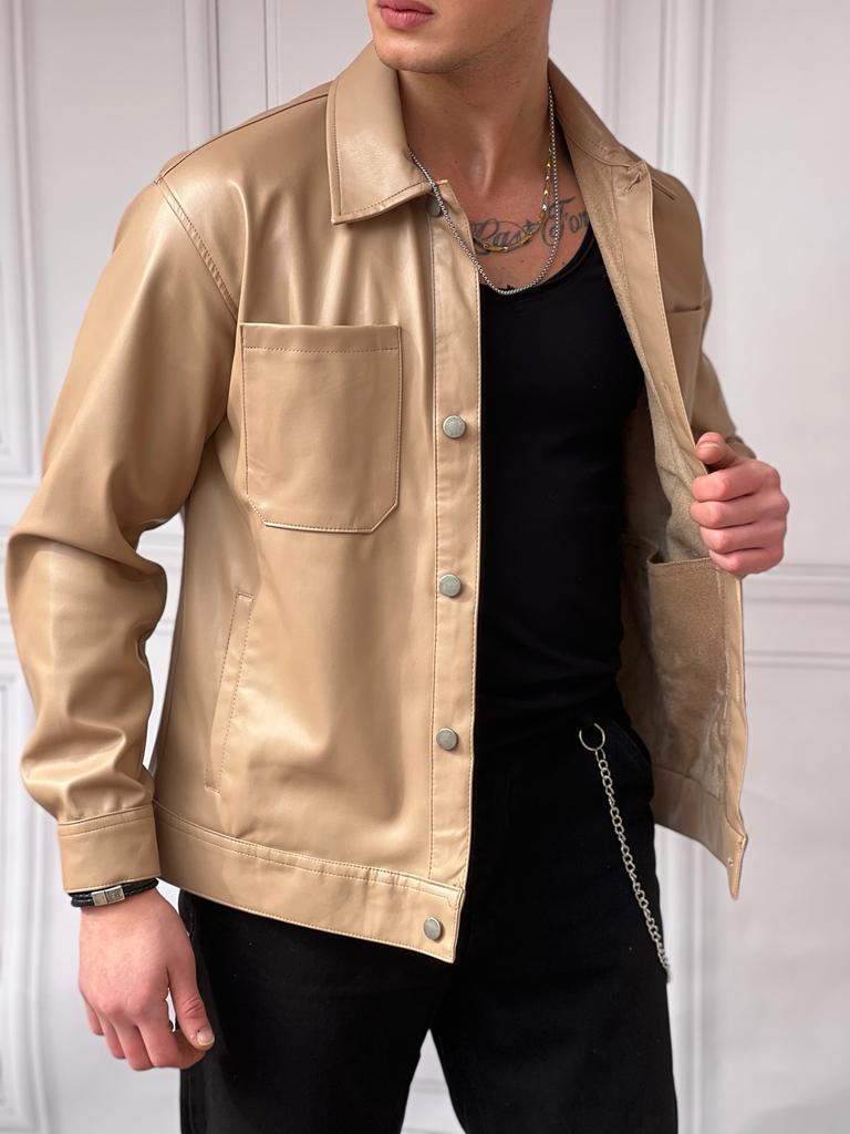 İç Kısmı Nubuk Mevsimlik Deri Ceket