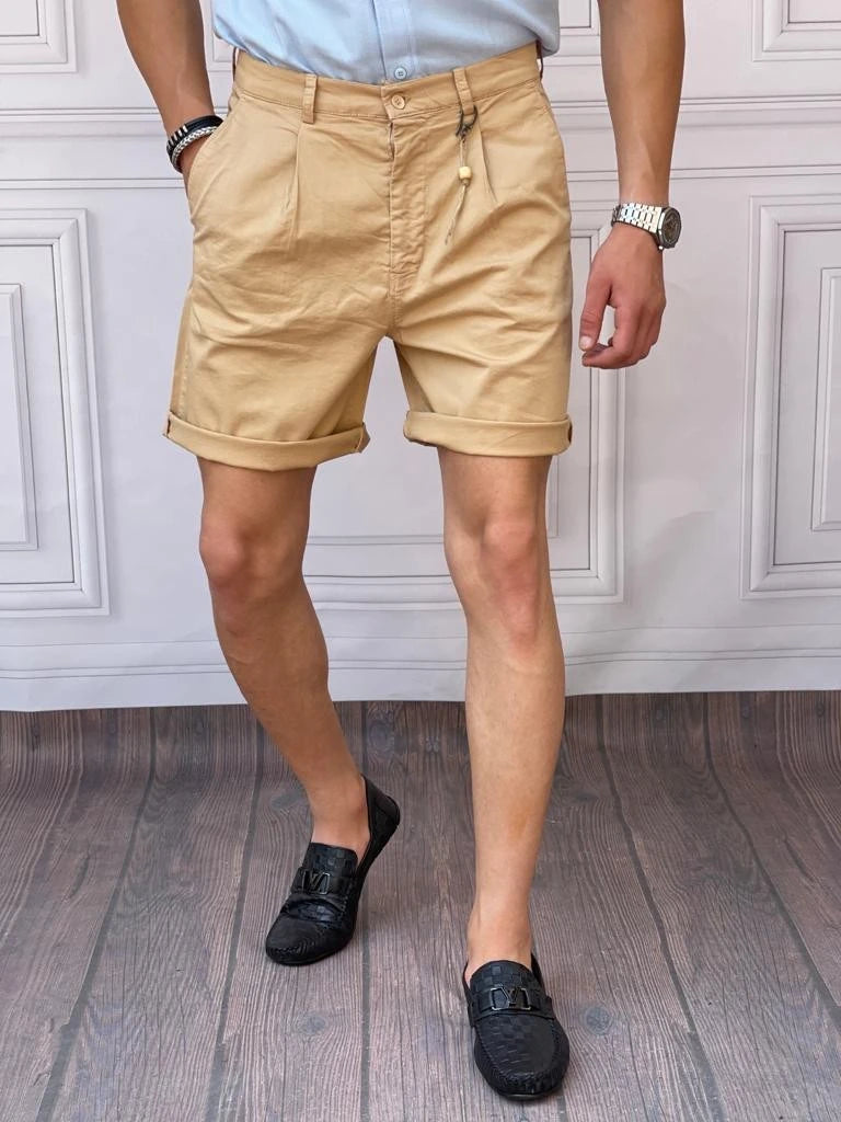 Tek Pileli Rahat Kalıp Pamuk Keten Kapri