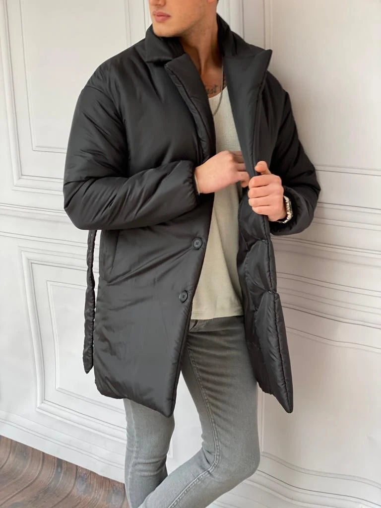 Kalın Dolgu Kemer Detaylı Dolum Şişme Kaban