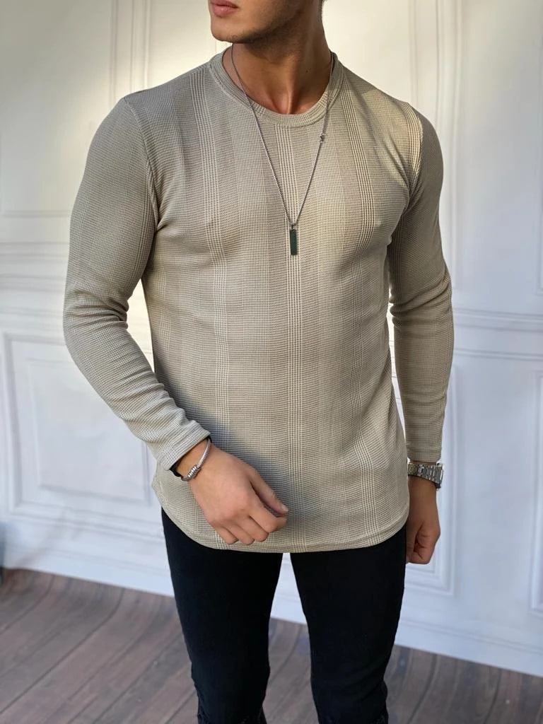 Örme Desen Pamuklu  Sweat