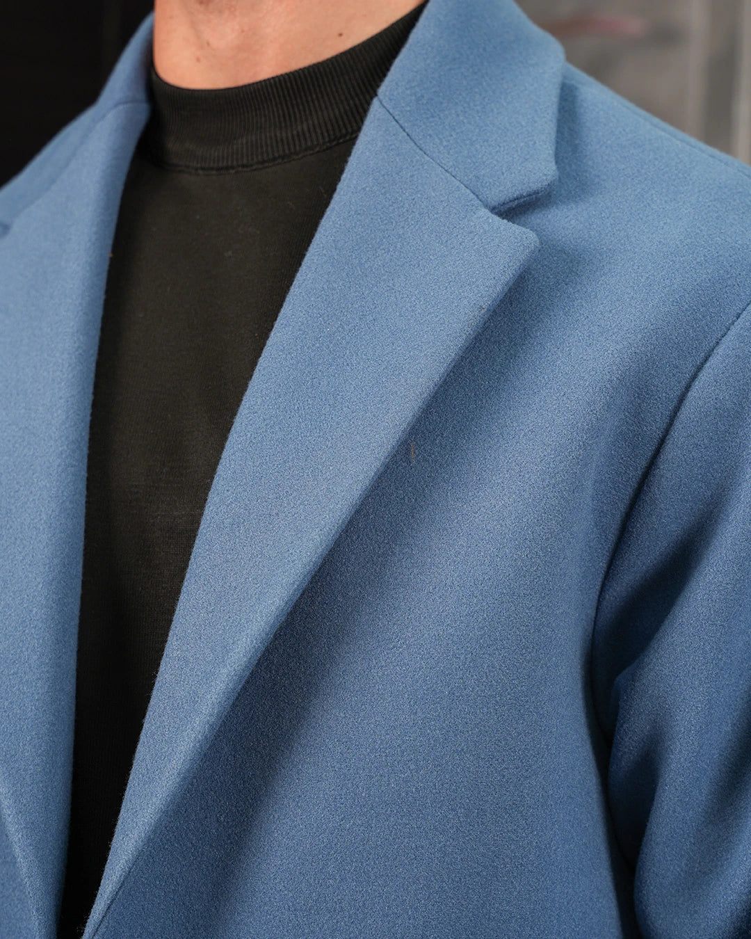 Oversize Kuzu Kaşmir Kaban