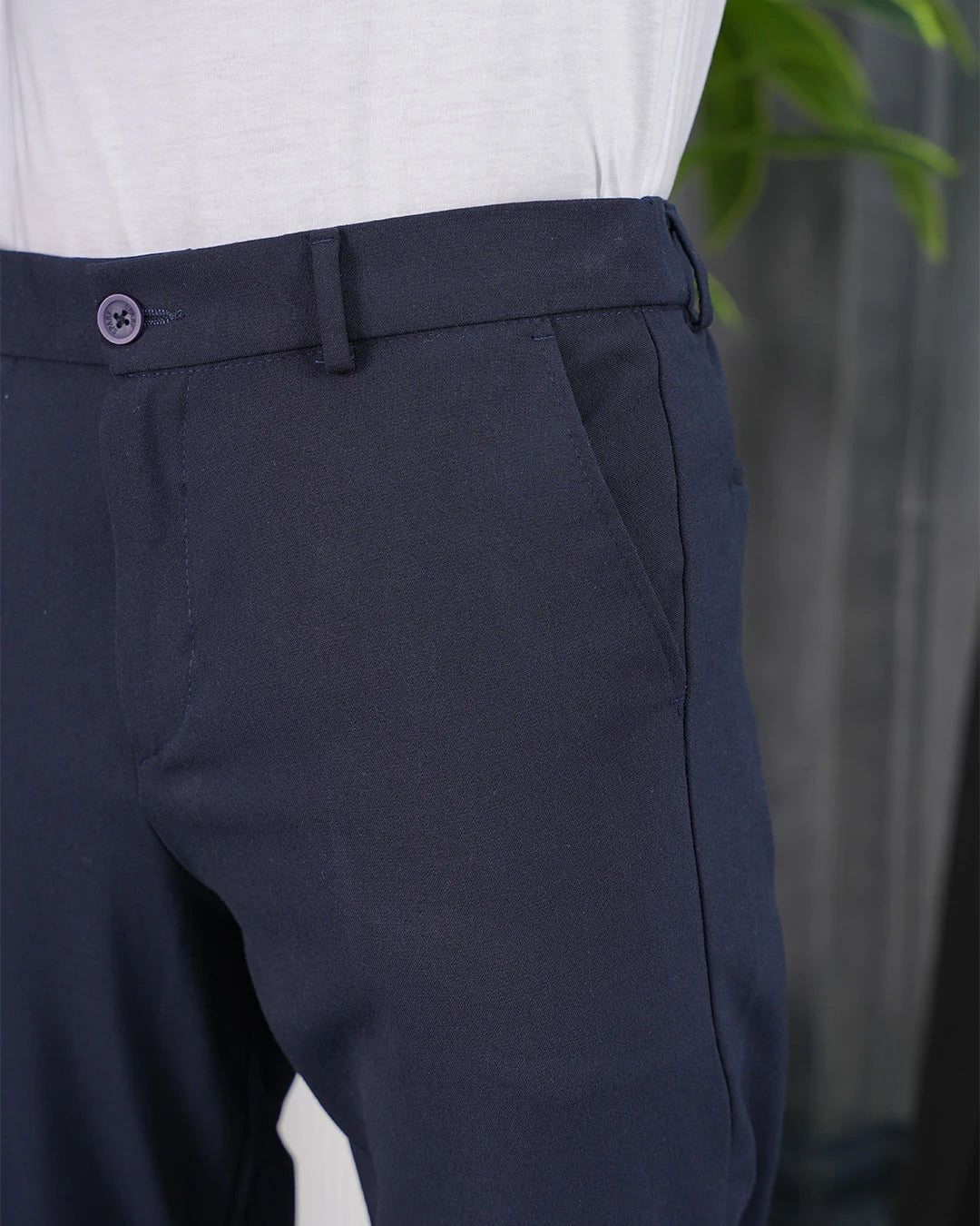 Orta Slim fit Kalıp Pamuk Likra Kumaş Pantolon