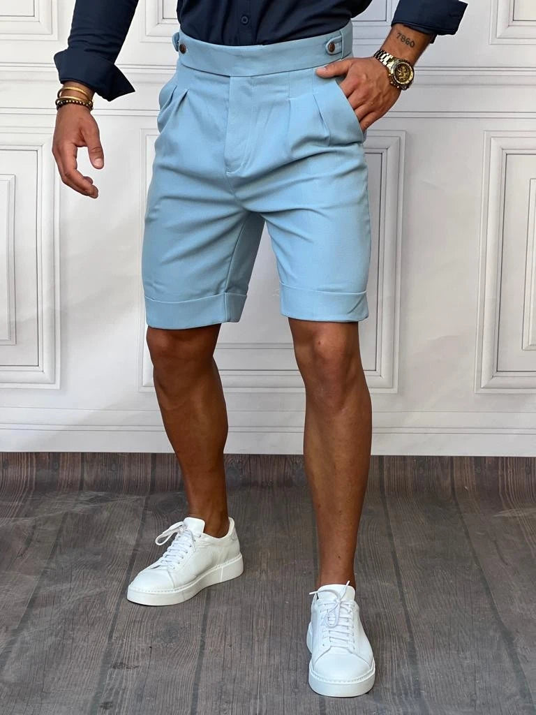 Pamuklu Keten Slimfit Kalıp Kapri