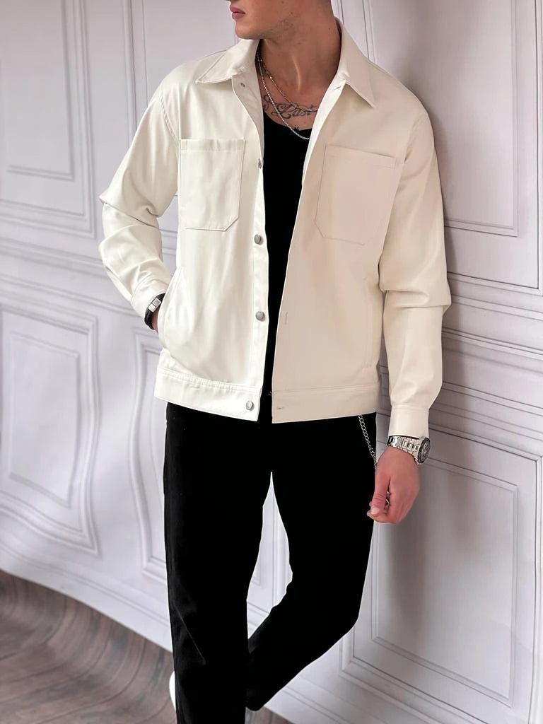 İç Kısmı Nubuk Mevsimlik Deri Ceket