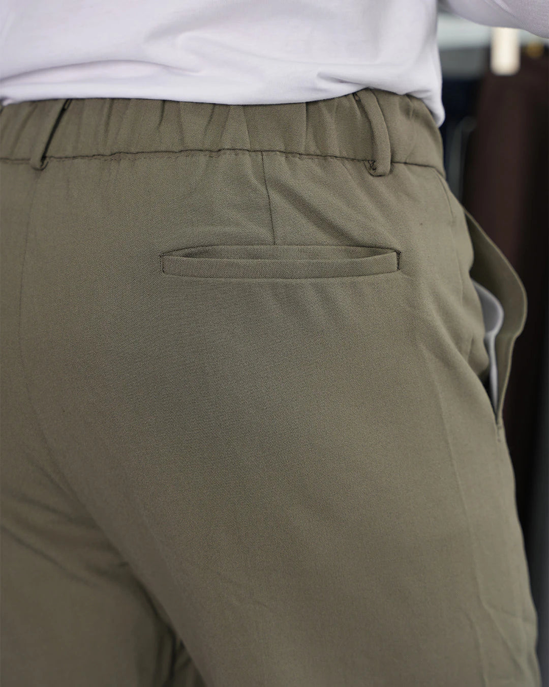 Orta Slim fit Kalıp Pamuk Likra Kumaş Pantolon