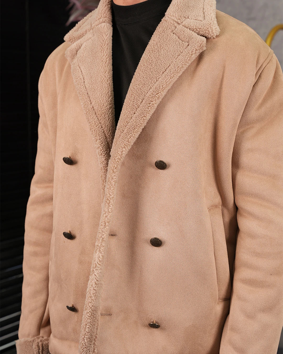 Nubuk Full Kürklü Mont