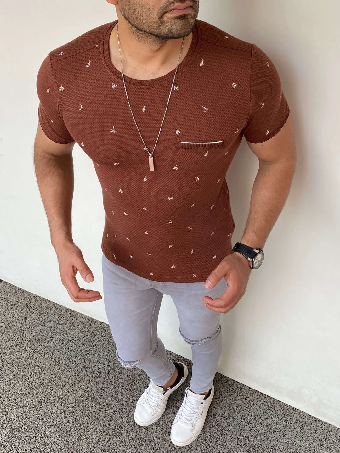 Slim Fit Triko Tshirt