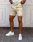 Gabardin Keten Şort