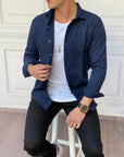 Slim Fit İtalyan Kesim Oduncu Gömlek