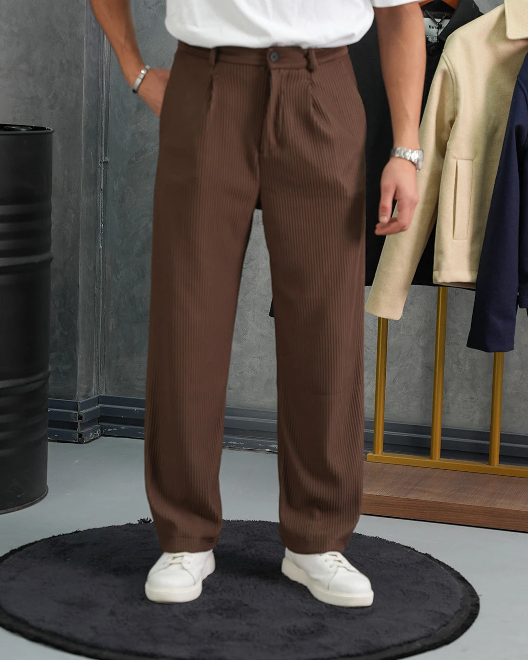 Fitil Desen Baggy Pantolon