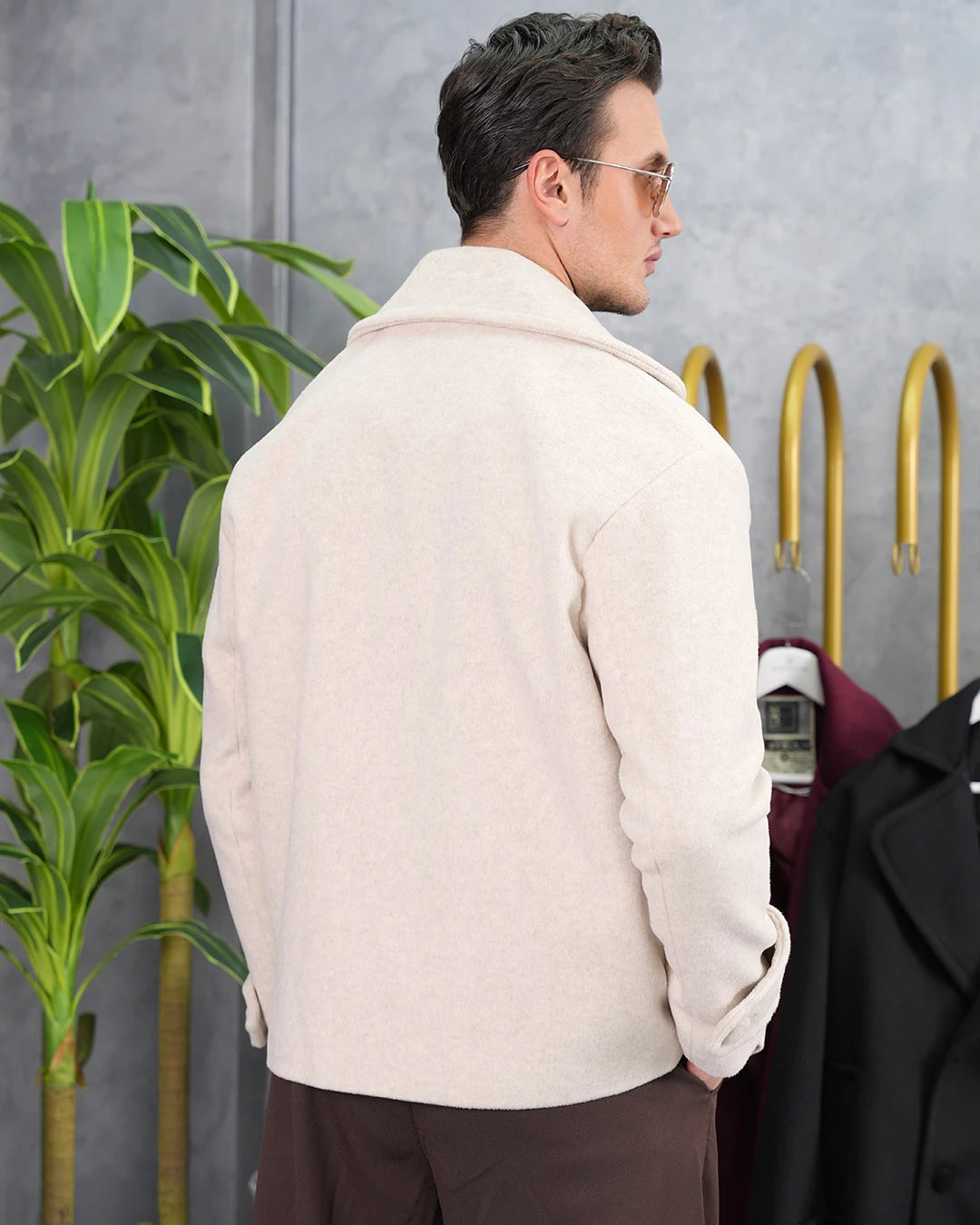 Yumuşak Dokulu Krep Model Kaşmir Ceket