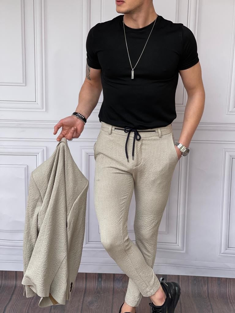 İtalyan Kesim Armur Kumaş Petek Örme Spor Takım Elbise