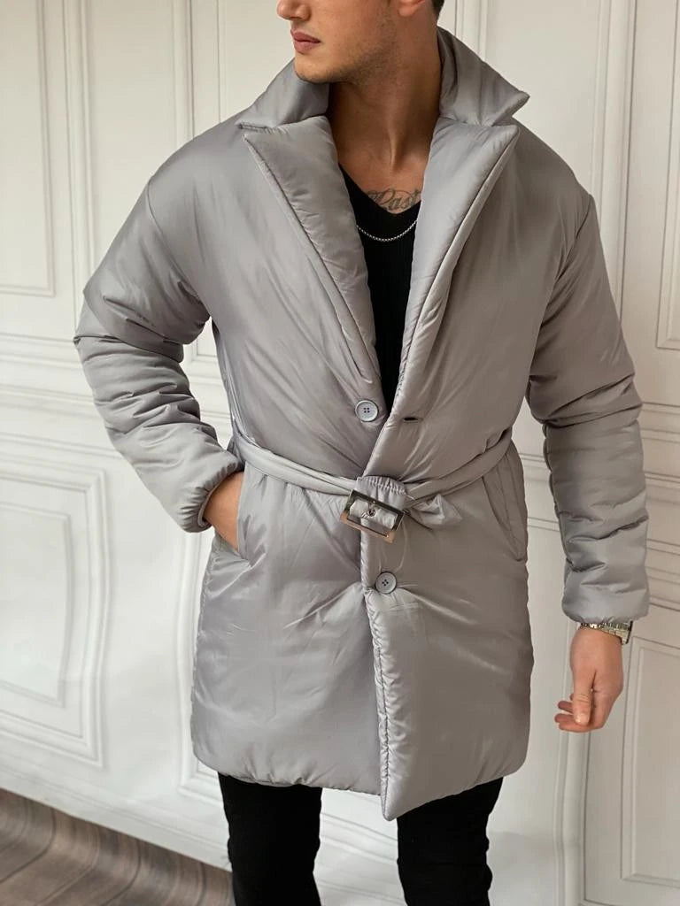 Kalın Dolgu Kemer Detaylı Dolum Şişme Kaban