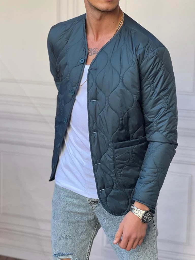 Torba Cep Müslim Yaka Mevsimlik Bomber Mont