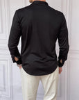 %100 Pamuklu Slimfit Gizli Kanun Yaka Gömlek