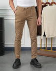 Pamuk Likra Slim Fit Jogger Pantolon
