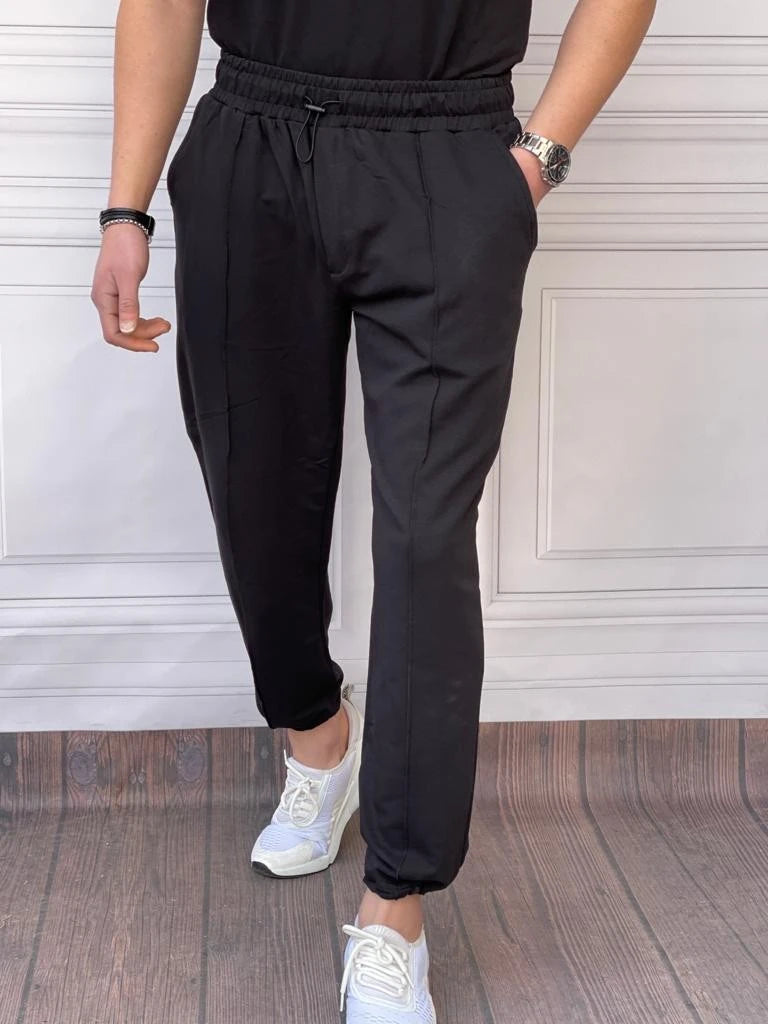 Relaxed Kalıp Alt-Üst Pamuklu Paça Lastik Detaylı Eşofman Takımı