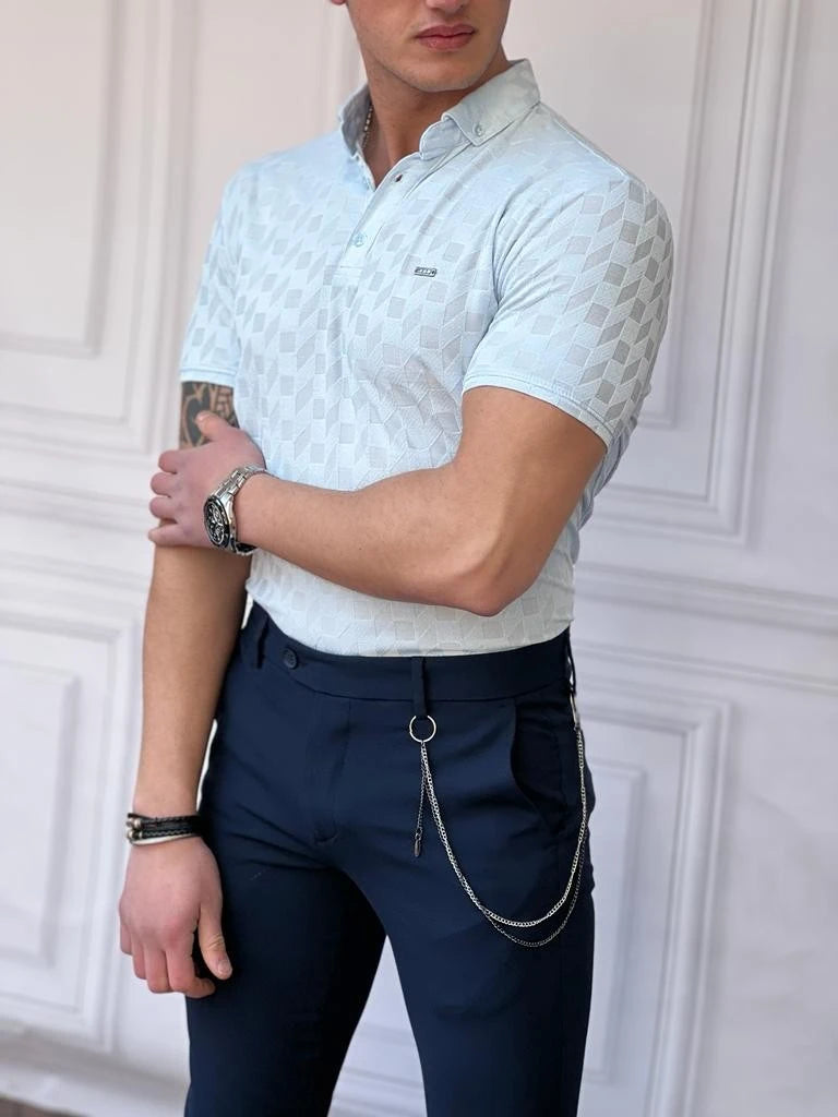 Polo Yaka Merserize Kumaş Tshırt