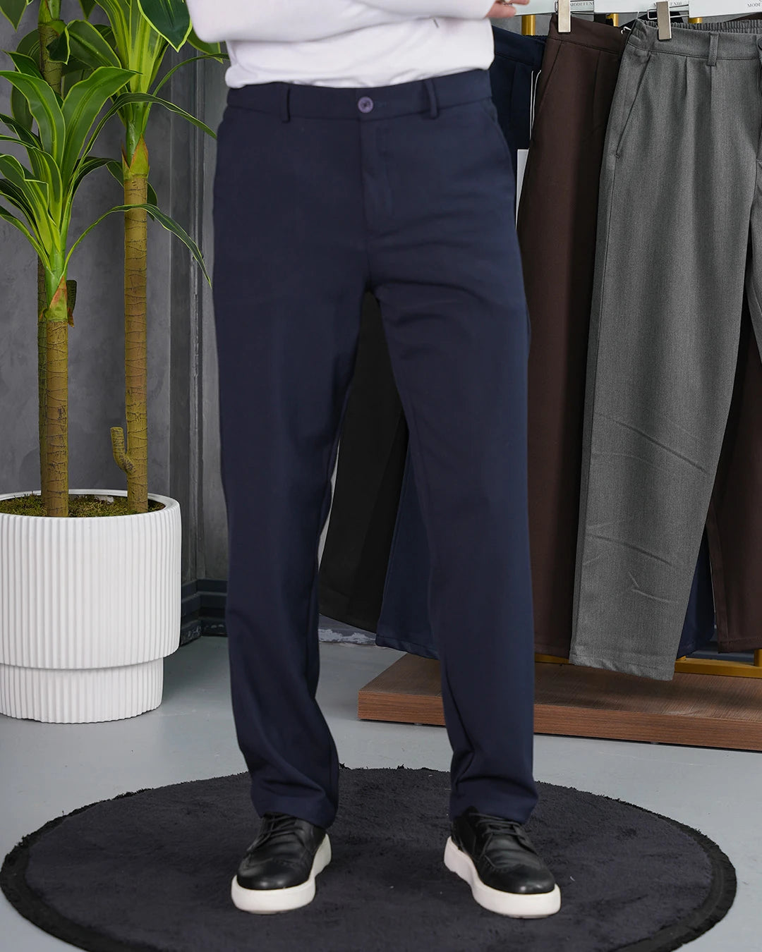 Orta Slim fit Kalıp Pamuk Likra Kumaş Pantolon