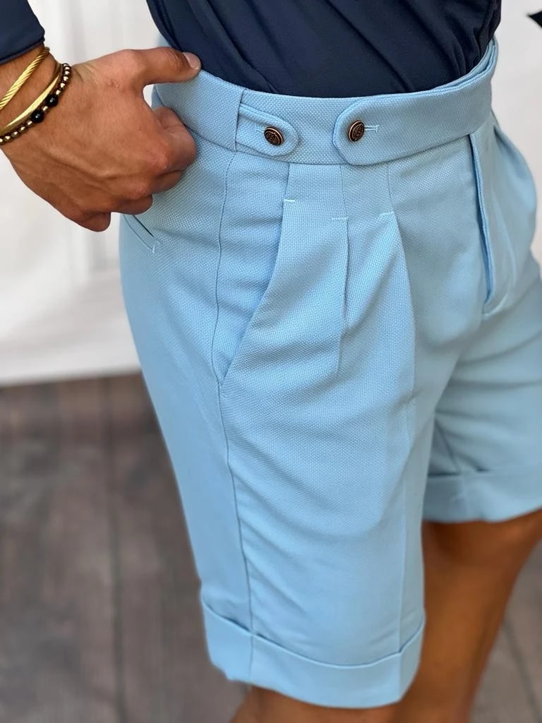 Pamuklu Keten Slimfit Kalıp Kapri