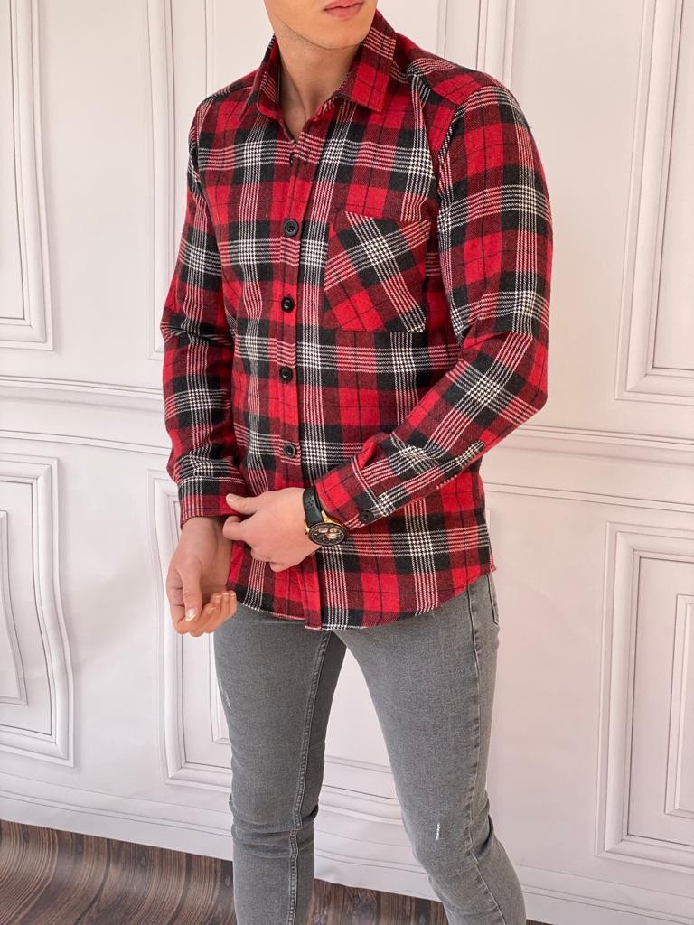 Slim Fit Oduncu Gömlek