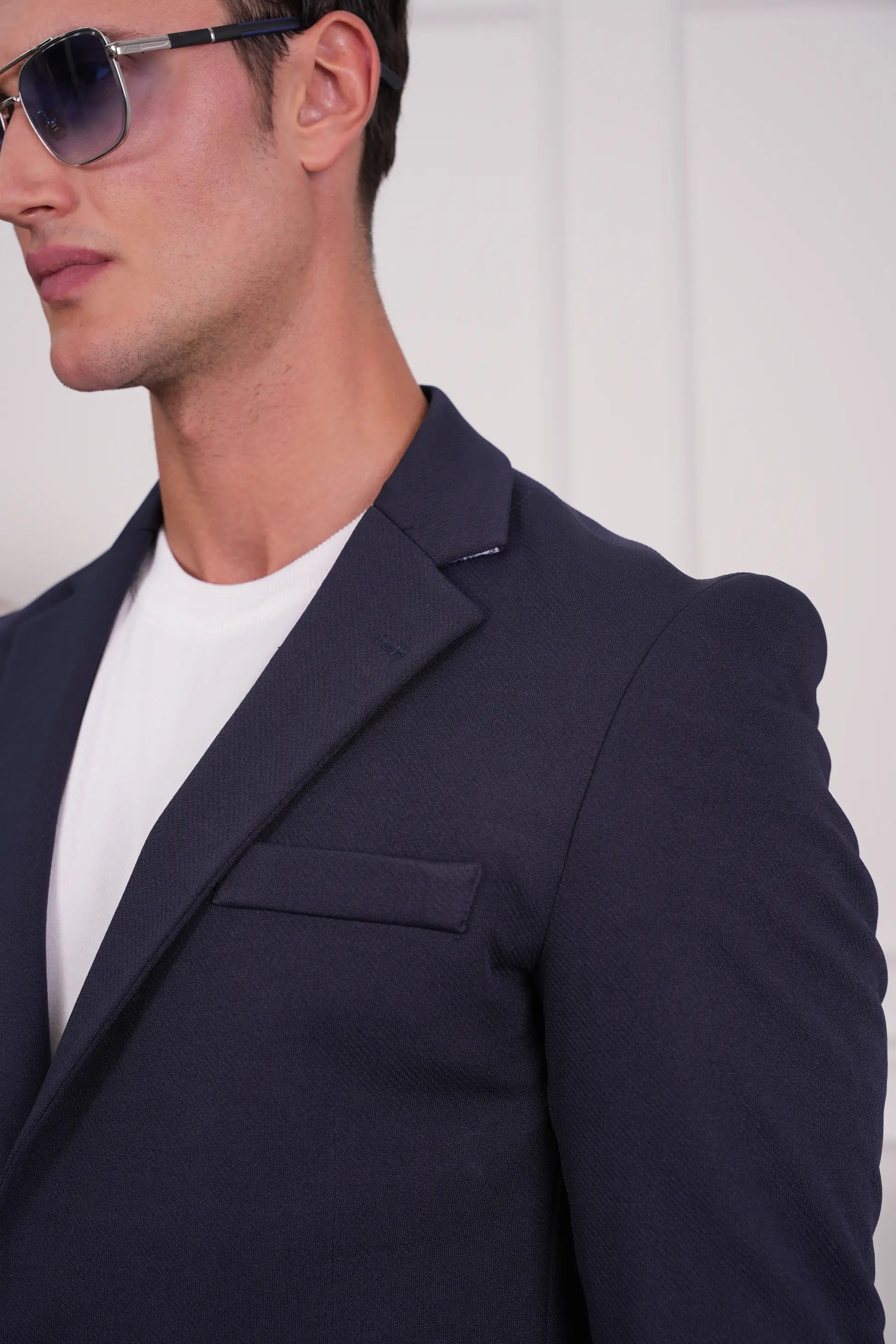 Petek Örme Pamuk Likra Takım Elbise