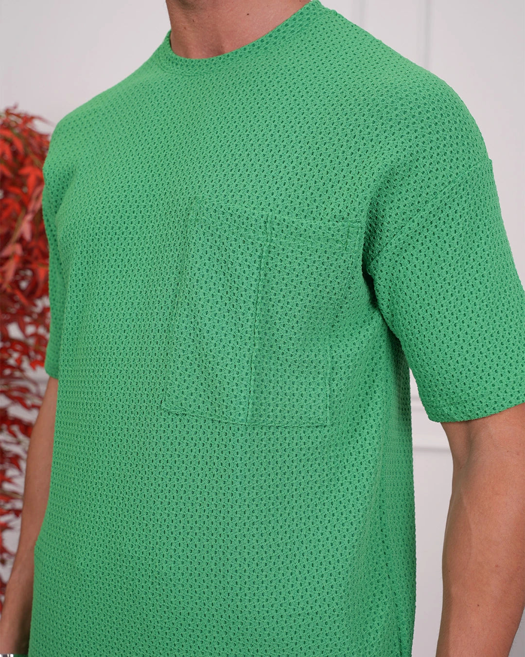 Pamuk Likra Örme Şortlu Takım