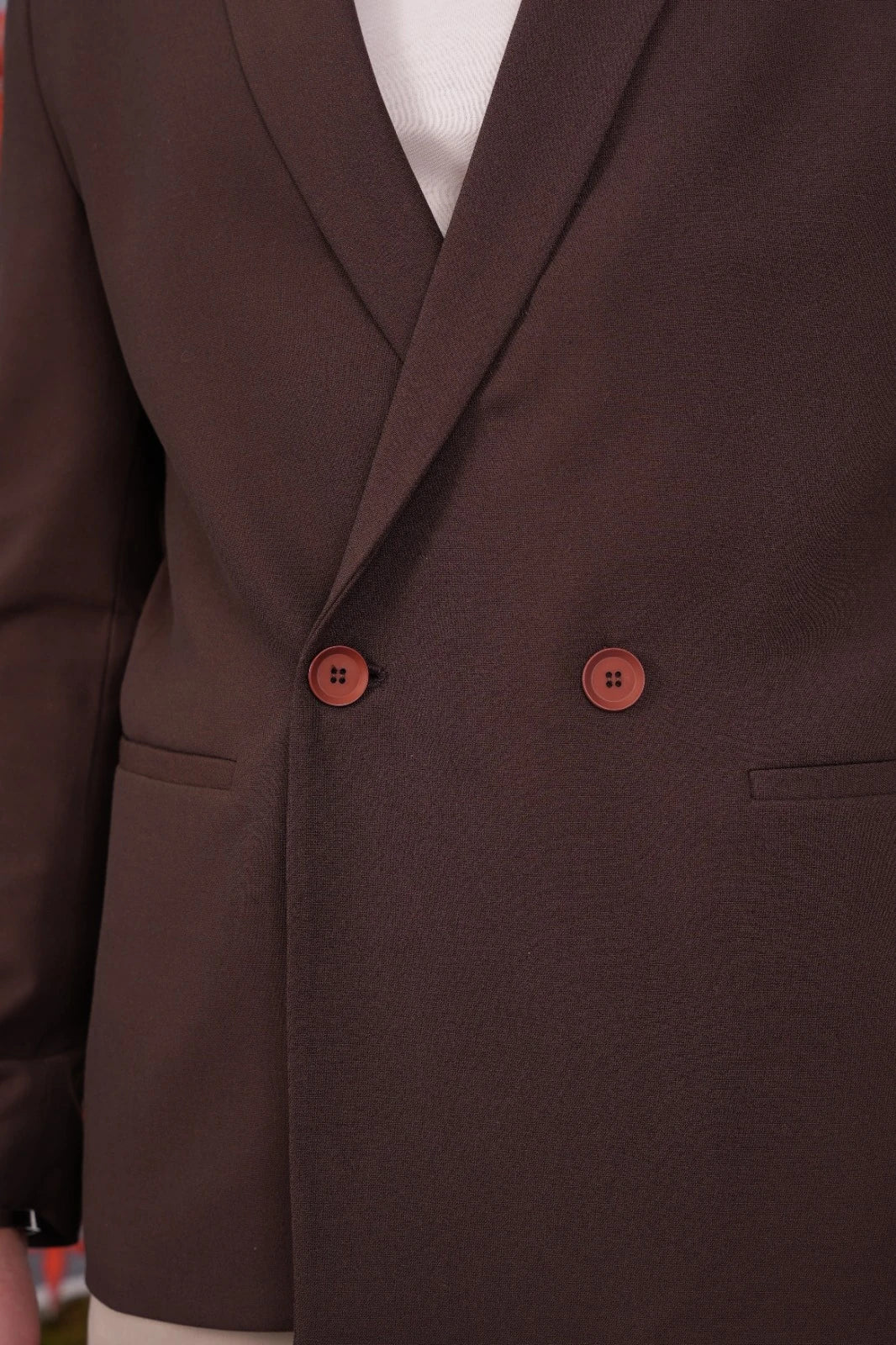 2 Düğme Detaylı Oversize Kesim Ceket