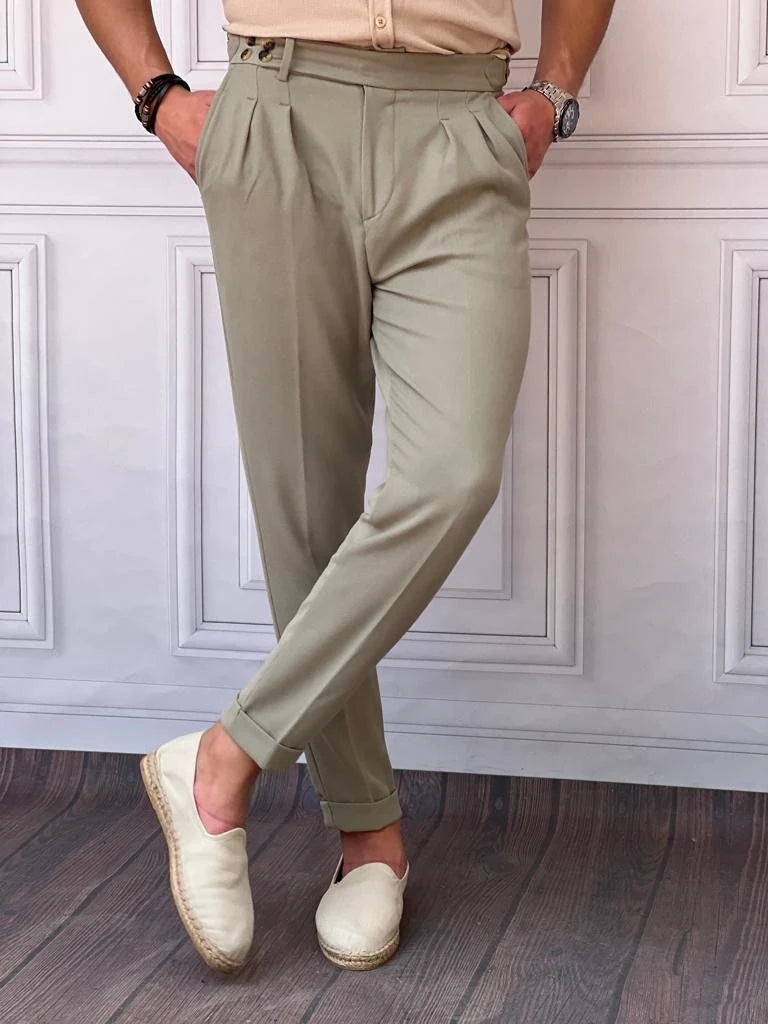 Rahat Kalıp Şalvar Kesim Kumaş Pantolon