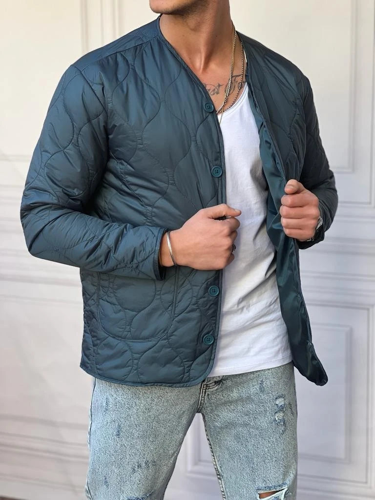 Torba Cep Müslim Yaka Mevsimlik Bomber Mont