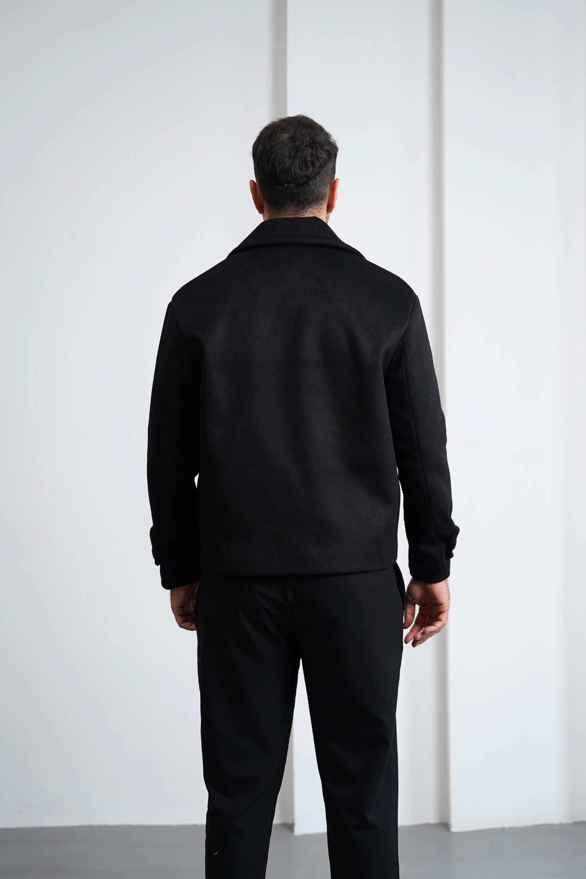 Yumuşak Dokulu Krep Model Kaşmir Ceket