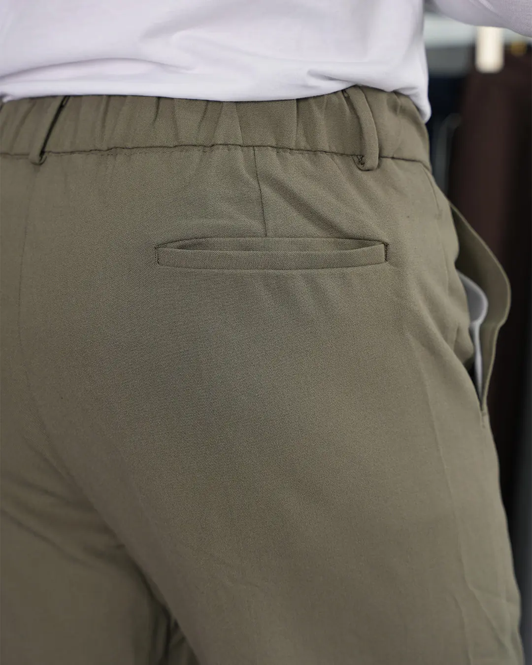Orta Slim fit Kalıp Pamuk Likra Kumaş Pantolon - 9