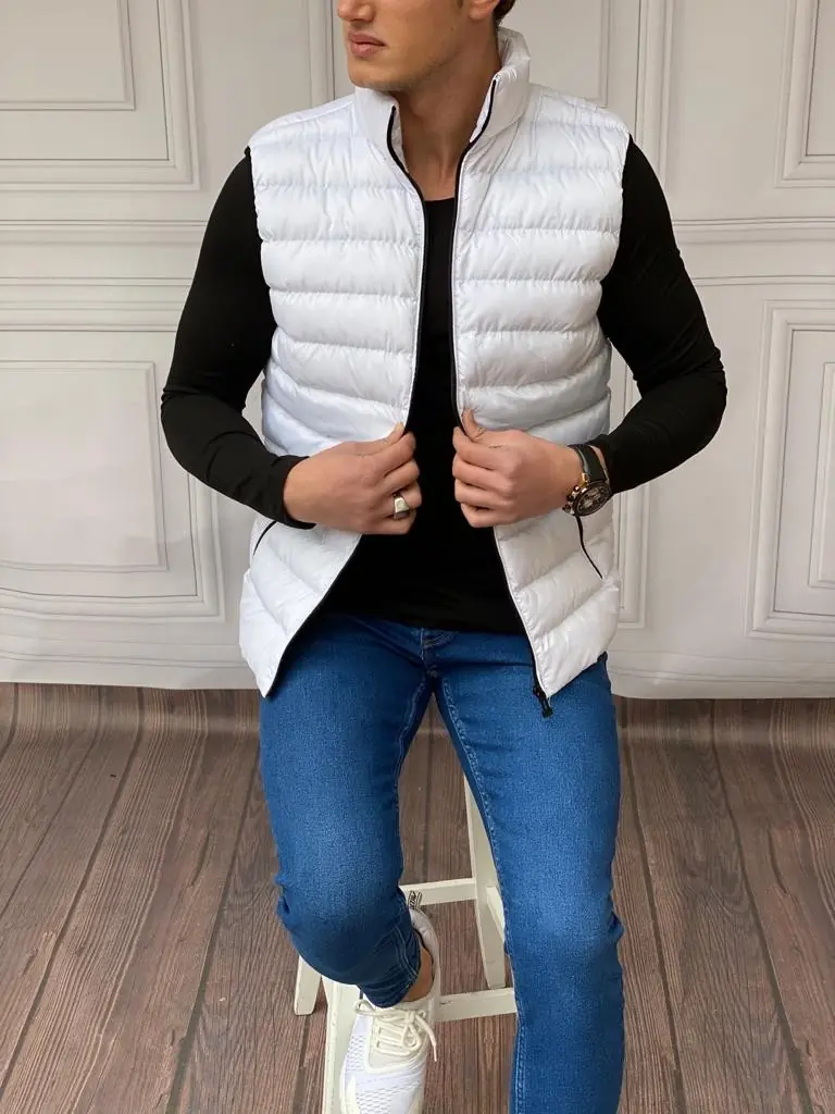 Slim Fit Şişme Yelek - 1